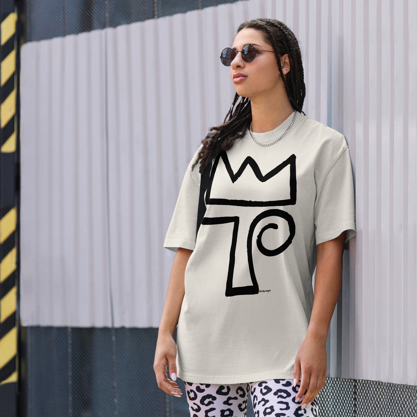 ANODA RULA Oversized faded t-shirt (unisex)