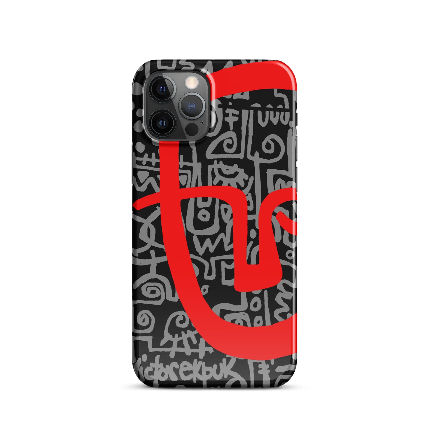 Mask Black Snap case for iPhone®