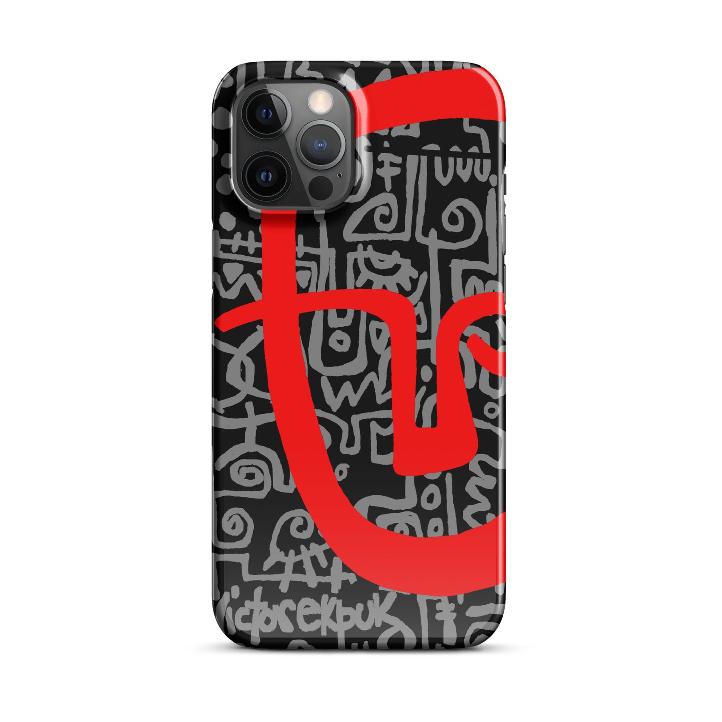 Mask Black Snap case for iPhone®