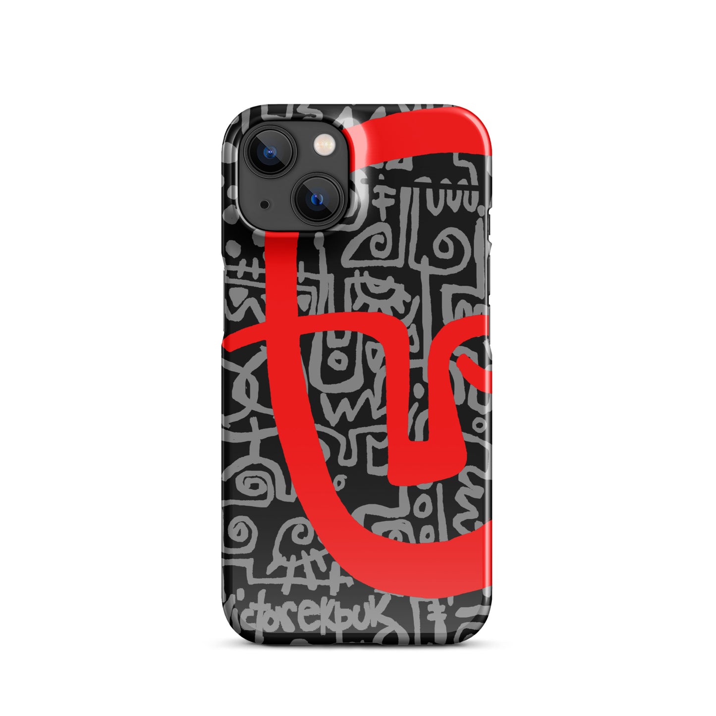 Mask Black Snap case for iPhone®