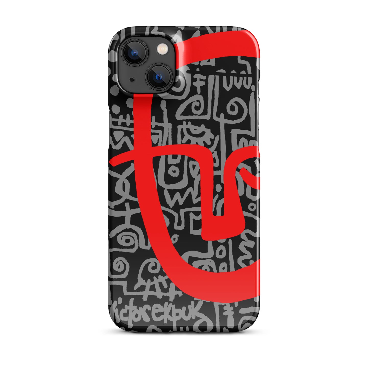 Mask Black Snap case for iPhone®