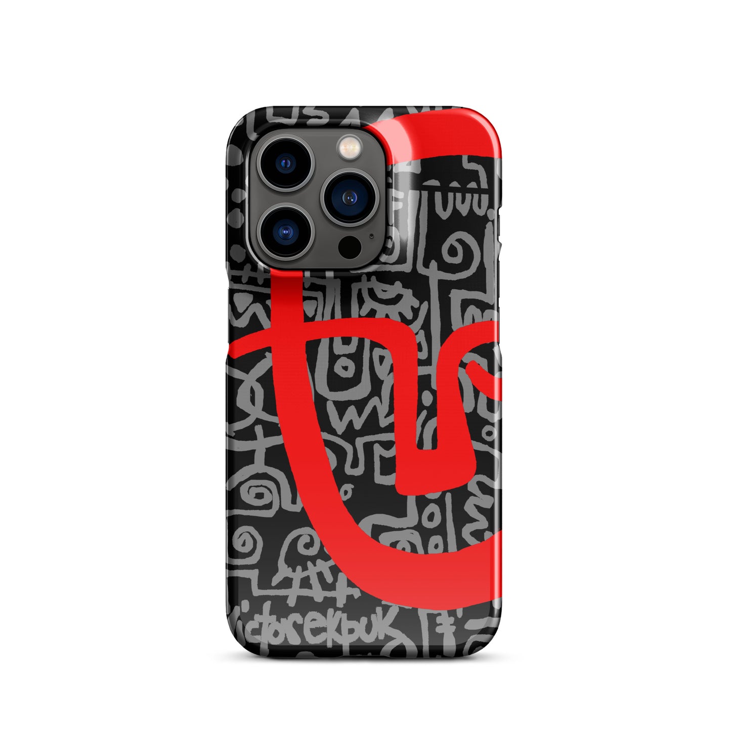 Mask Black Snap case for iPhone®