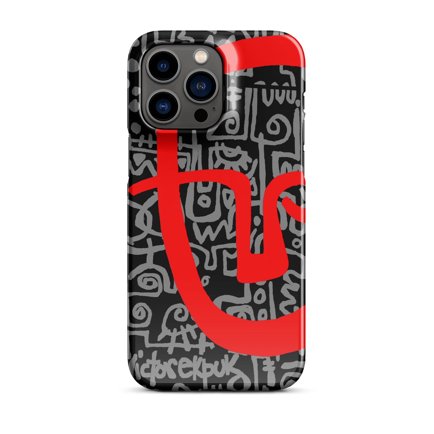 Mask Black Snap case for iPhone®