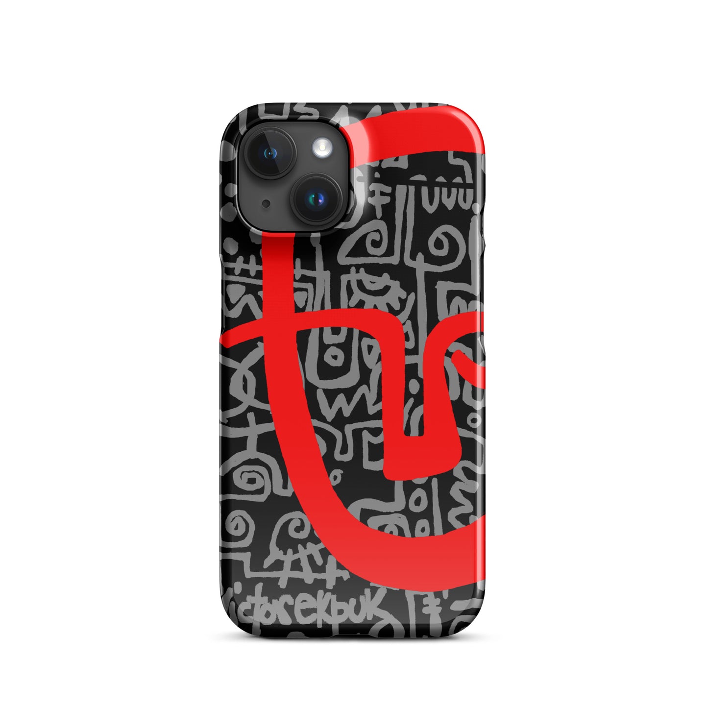 Mask Black Snap case for iPhone®