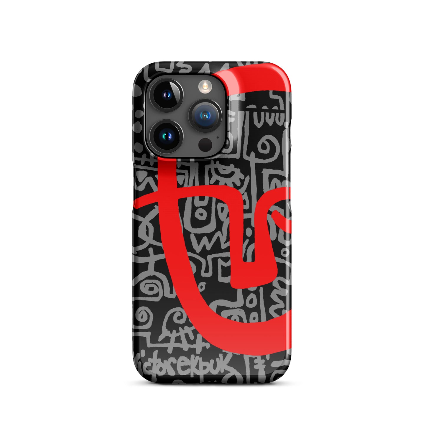 Mask Black Snap case for iPhone®