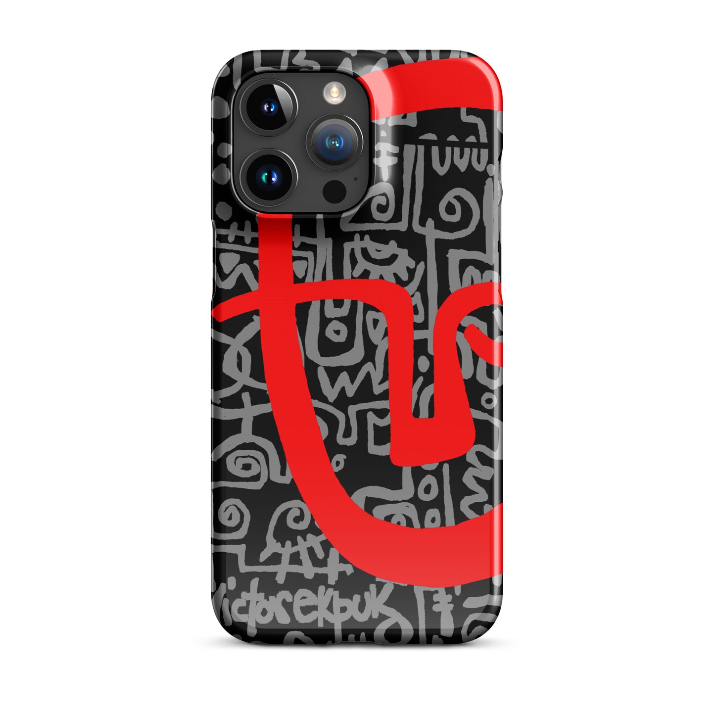 Mask Black Snap case for iPhone®