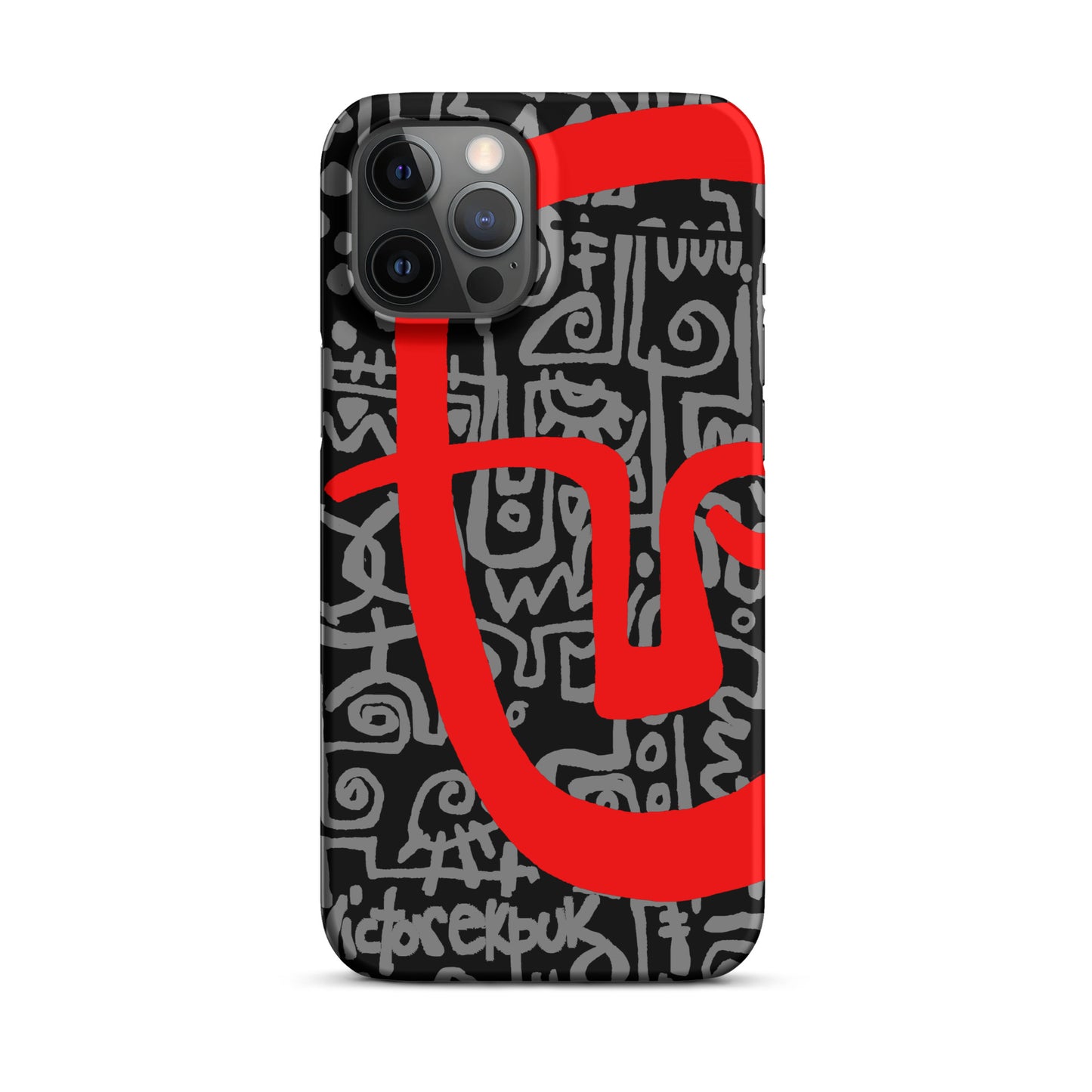 Mask Black Snap case for iPhone®