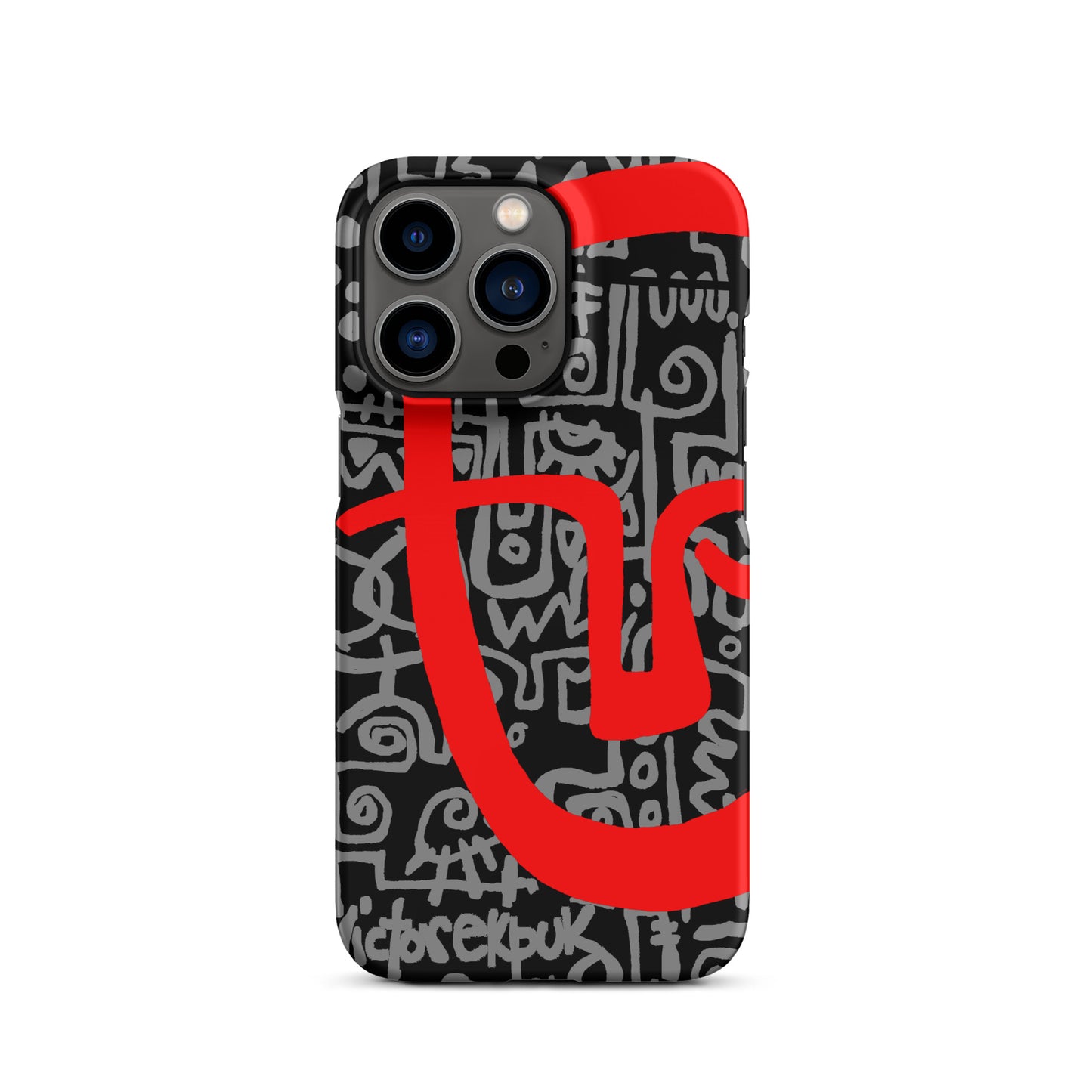 Mask Black Snap case for iPhone®