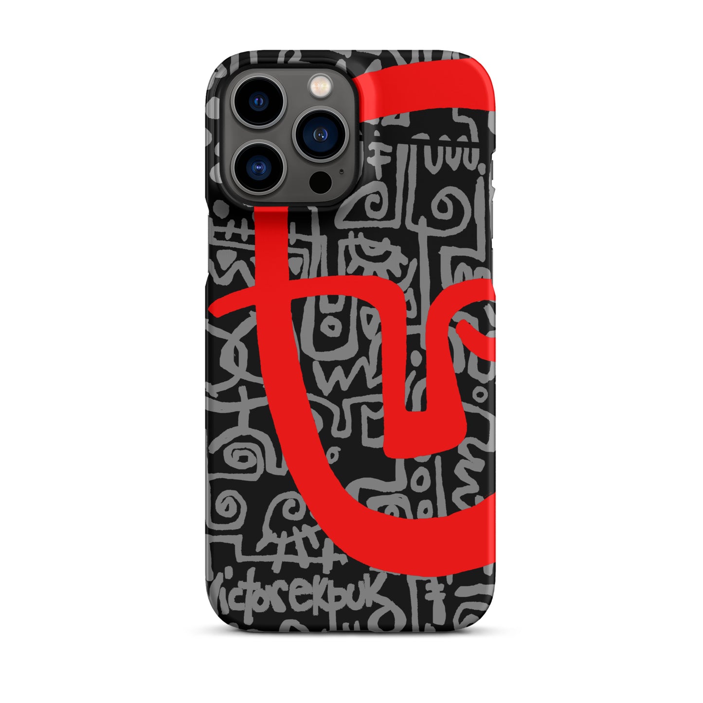 Mask Black Snap case for iPhone®