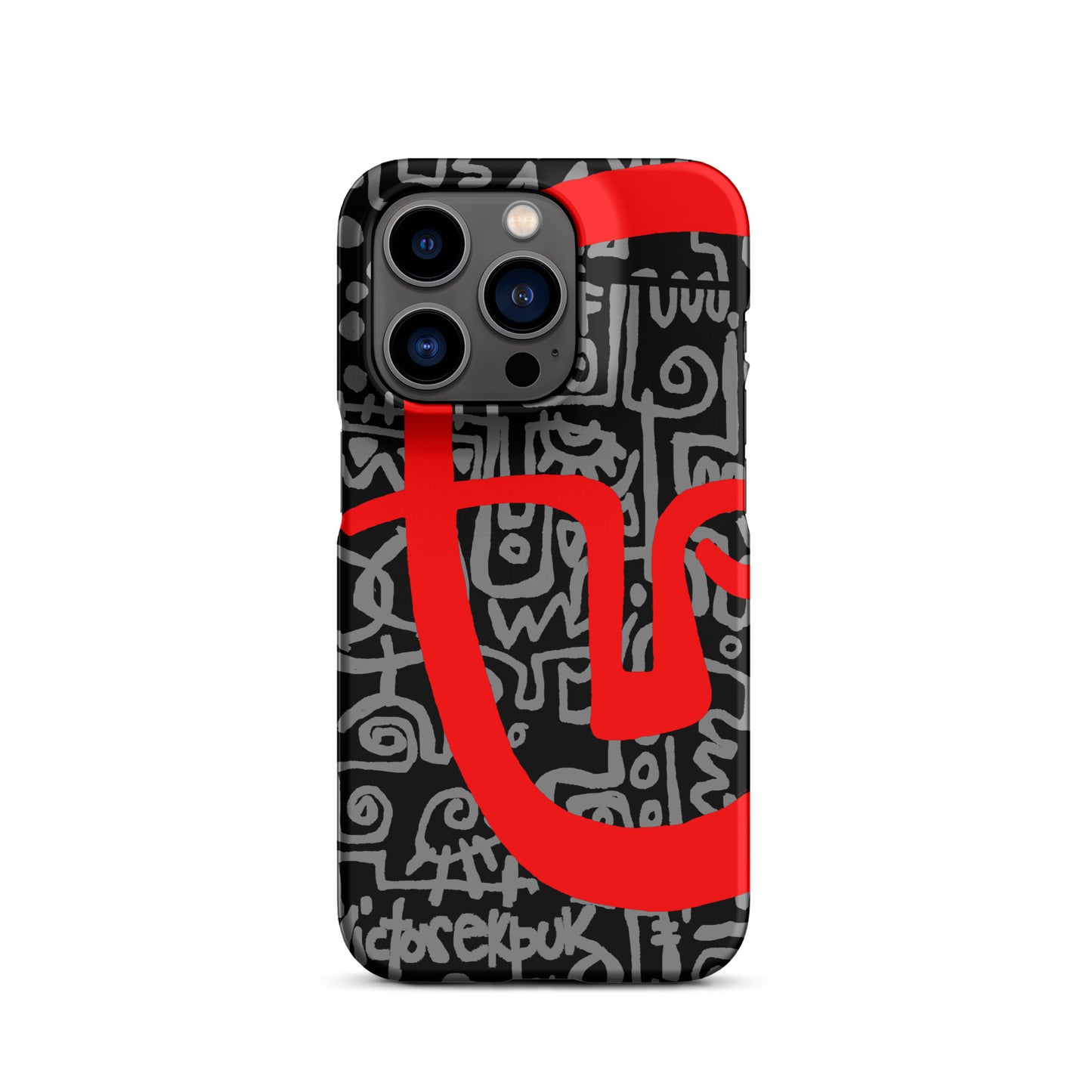 Mask Black Snap case for iPhone®