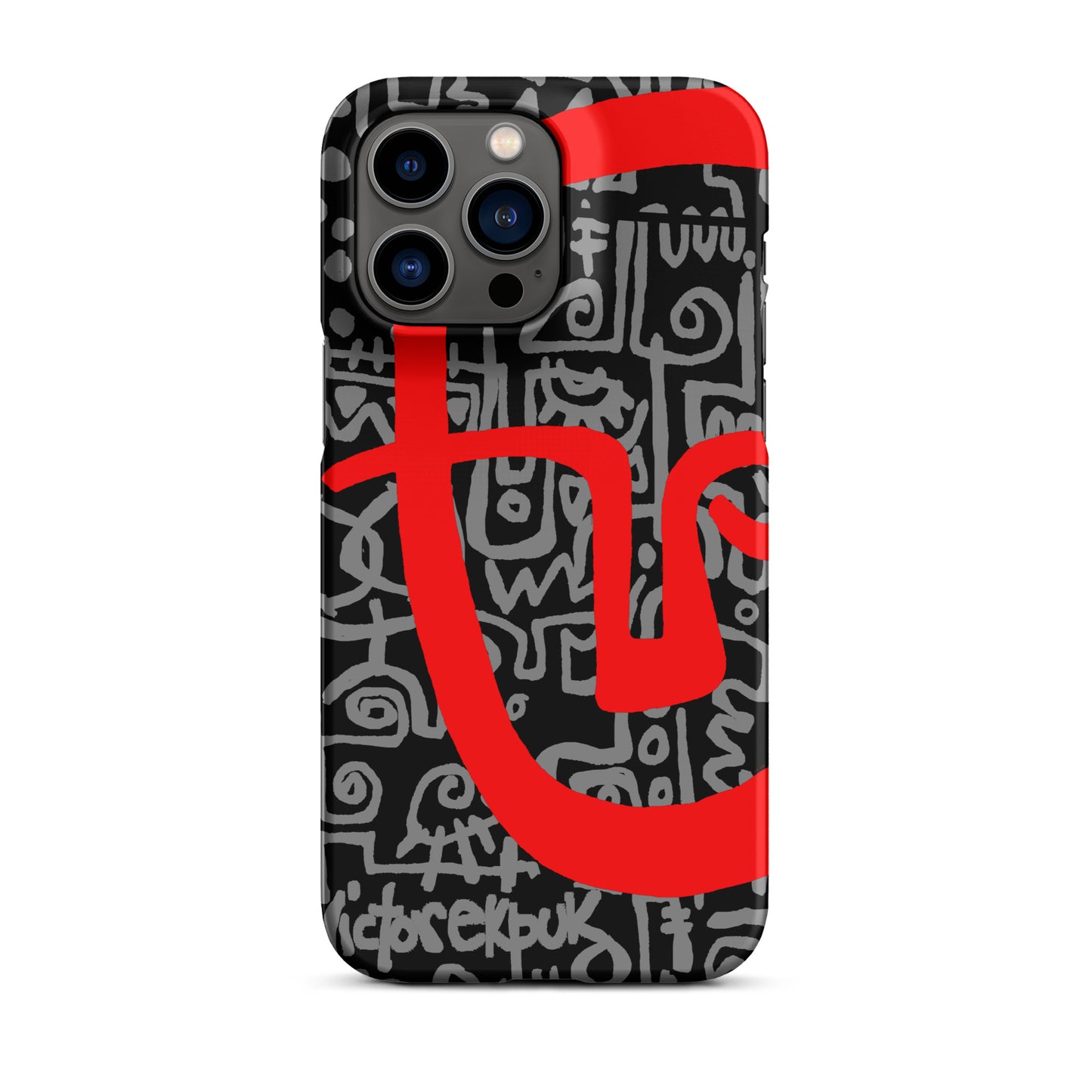 Mask Black Snap case for iPhone®