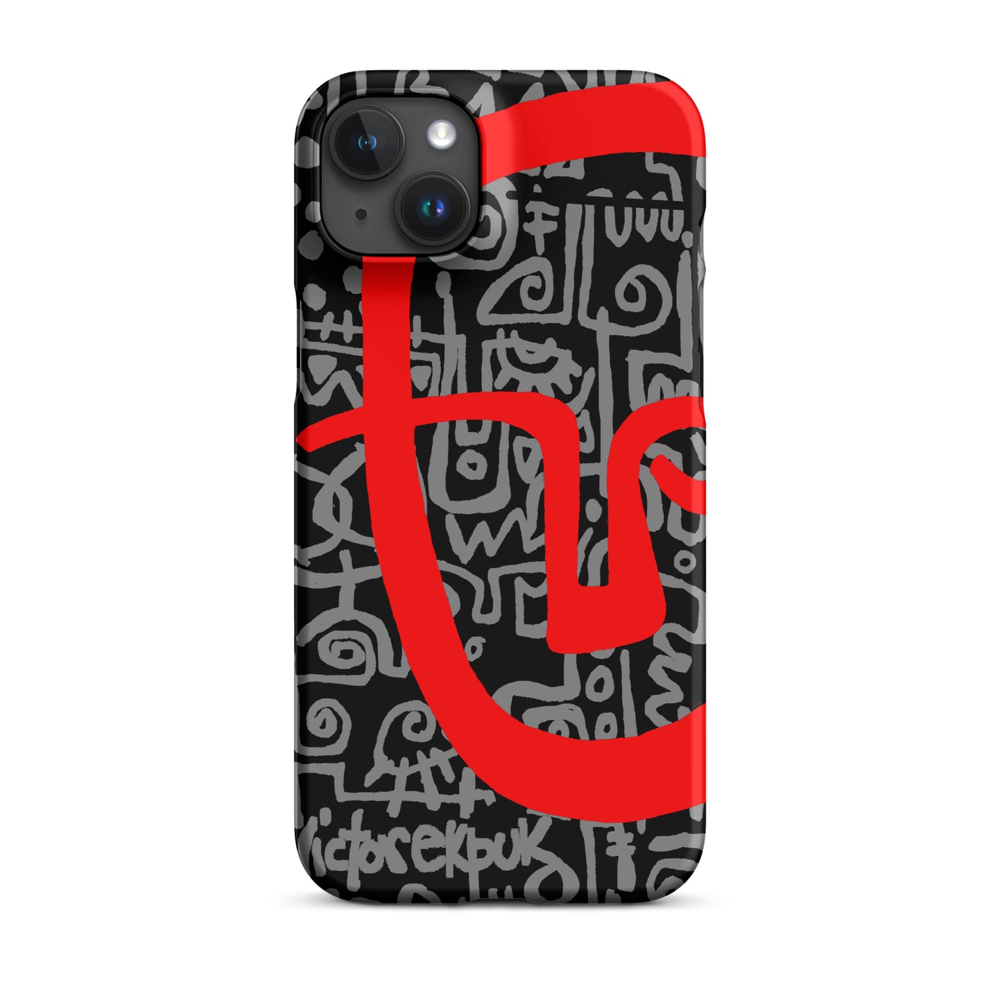 Mask Black Snap case for iPhone®