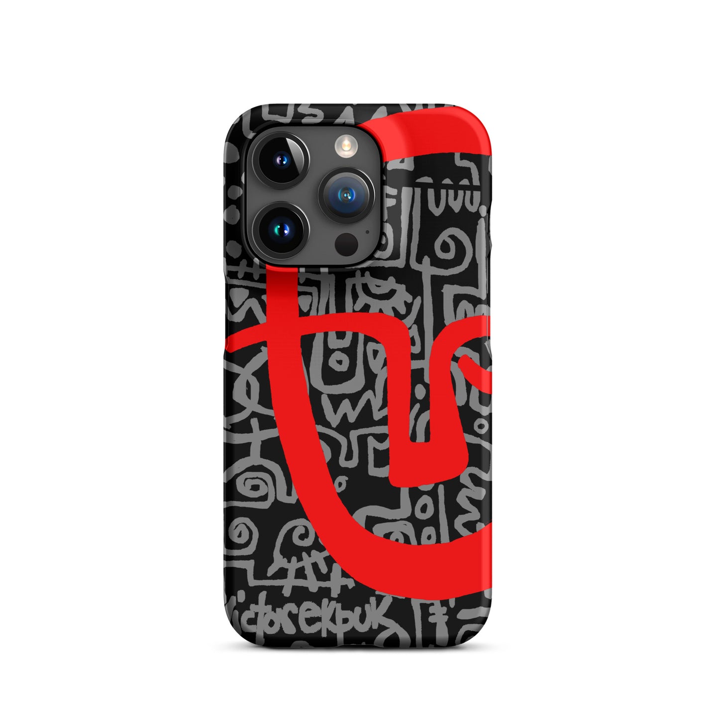 Mask Black Snap case for iPhone®