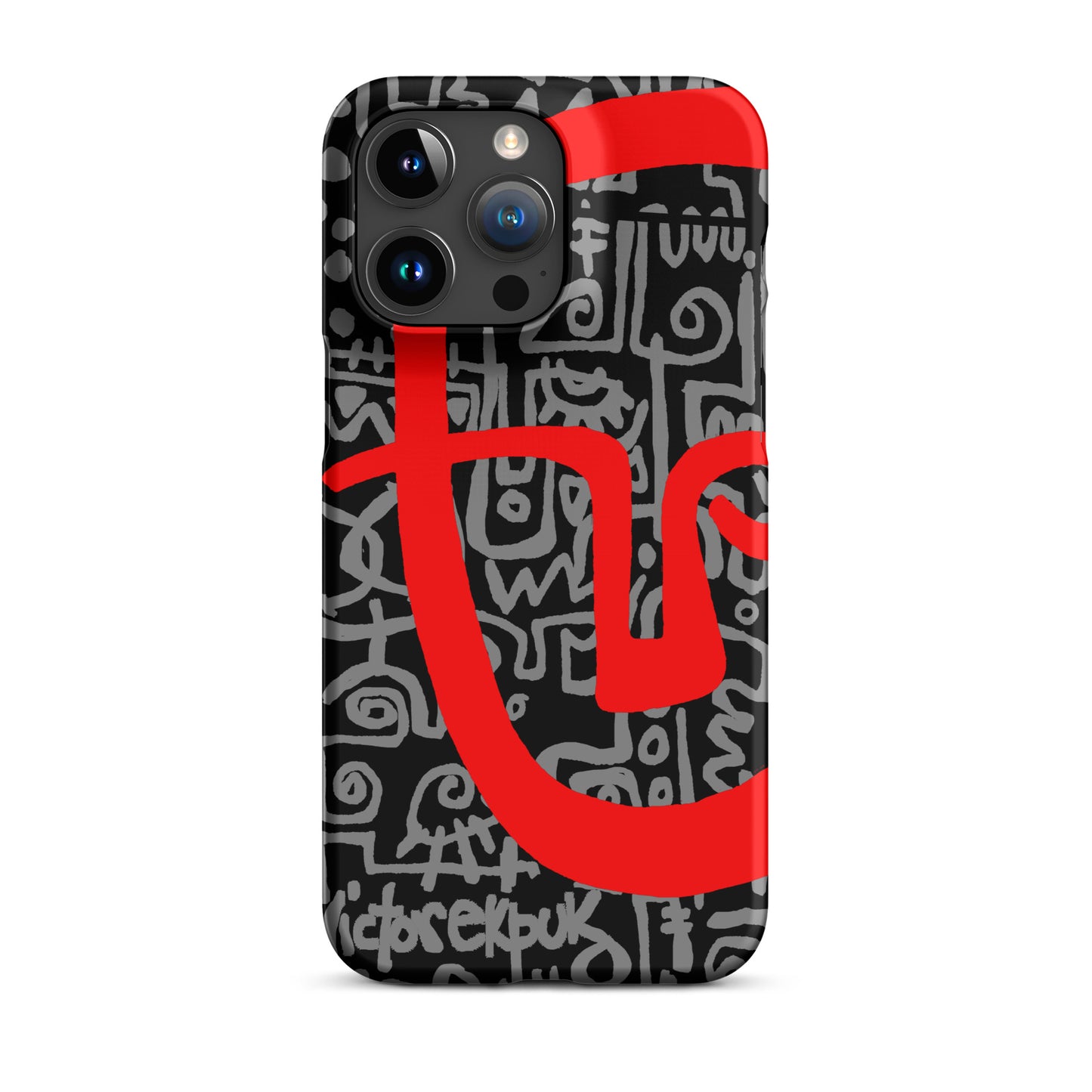 Mask Black Snap case for iPhone®