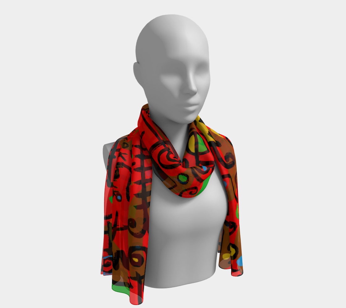 Autumn Breeze long Scarf