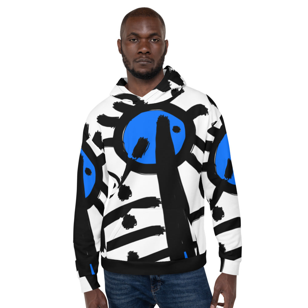 BLU STROKE Unisex Hoodie