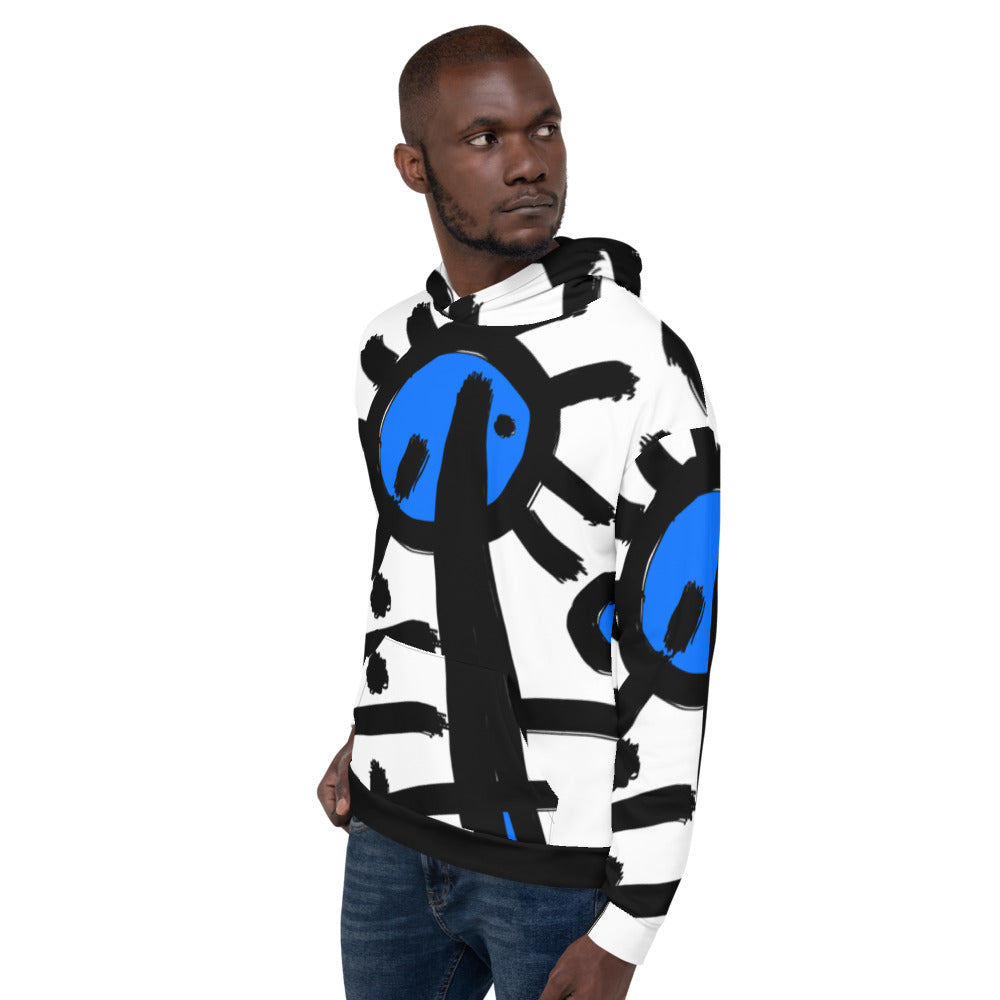 BLU STROKE Unisex Hoodie