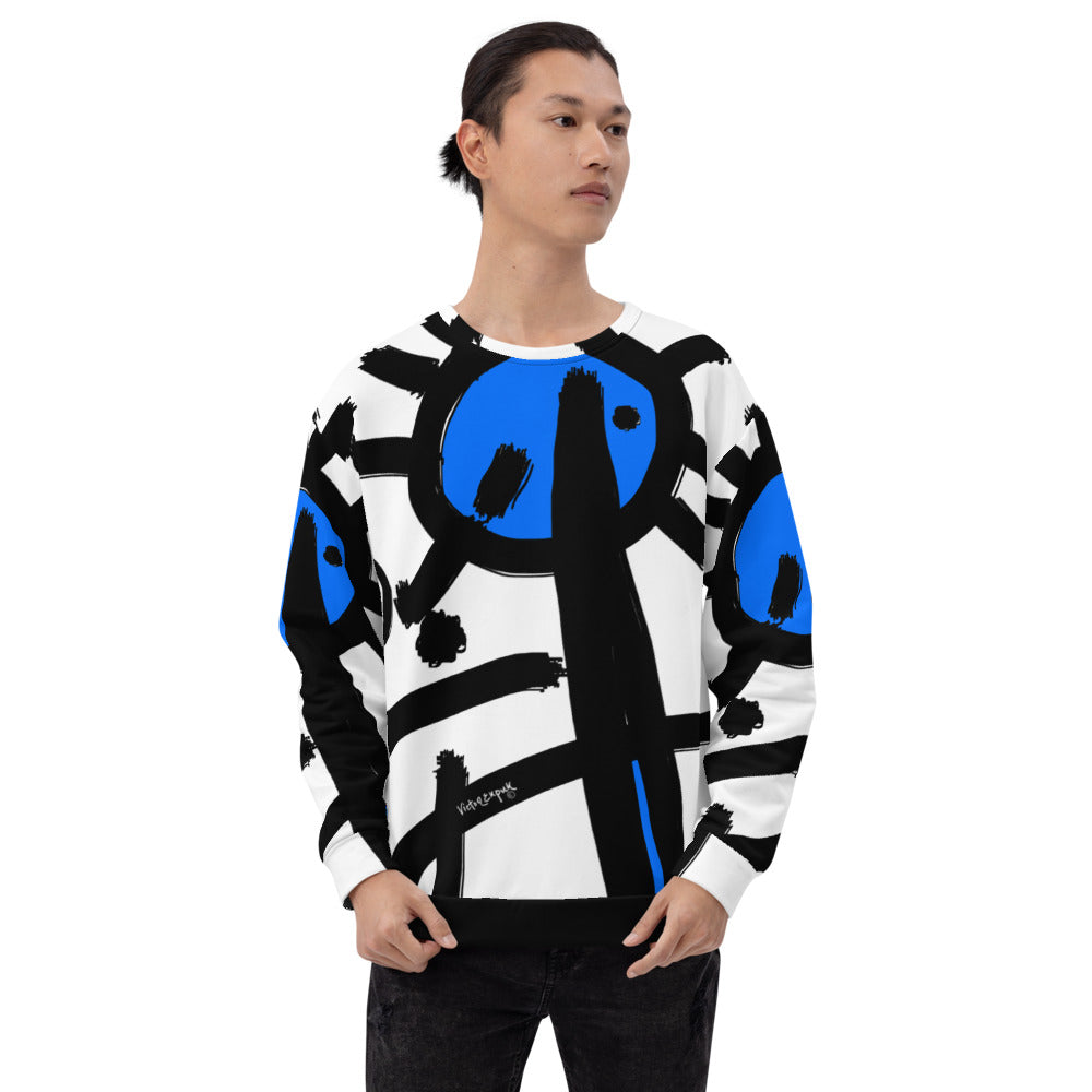 BLU STROKE Unisex Sweatshirt