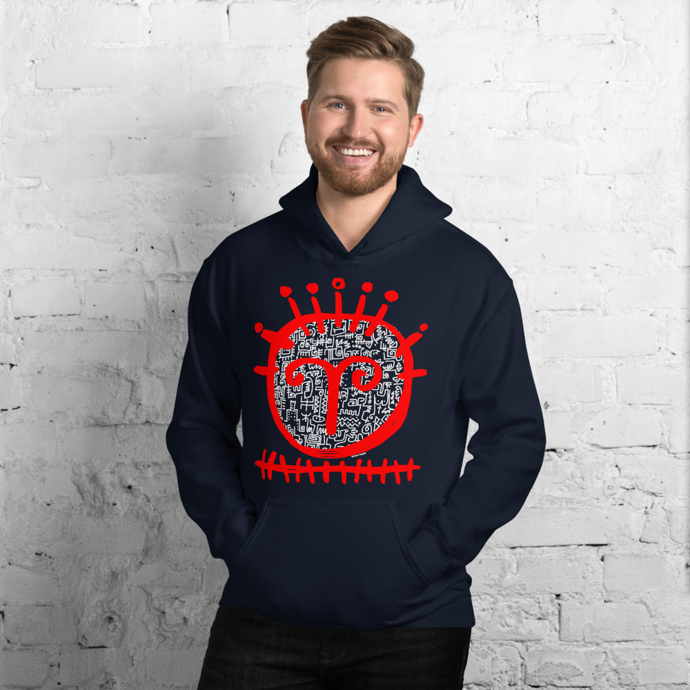 RED FACE 2 Unisex Hoodie