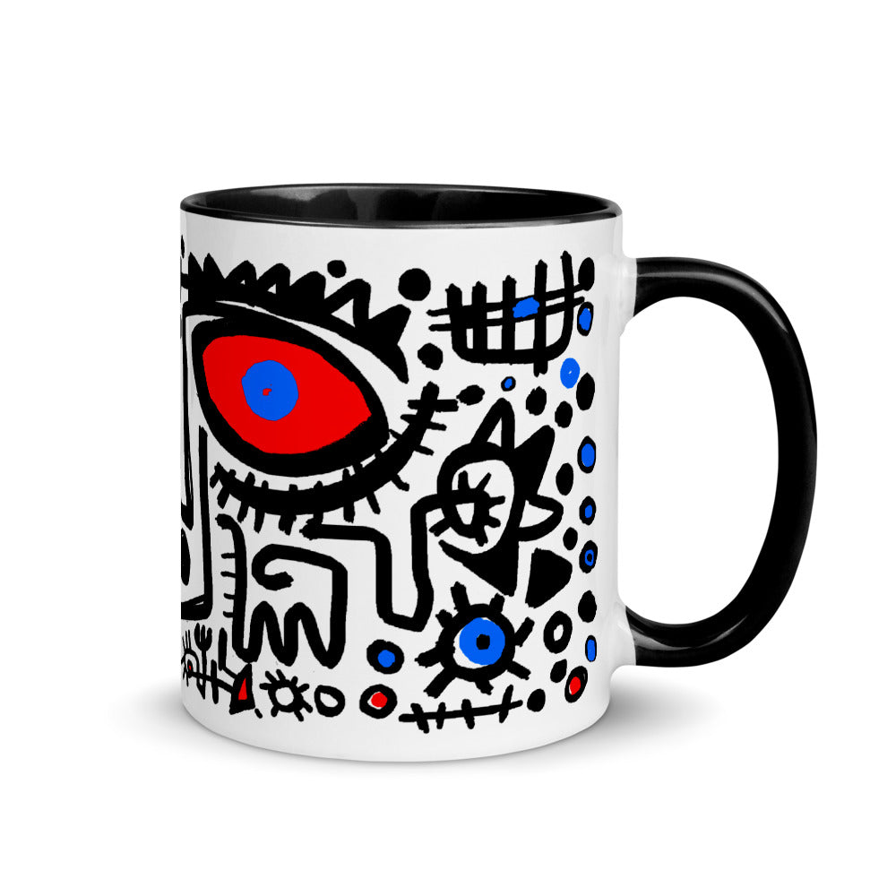 EYE SEE U Mug (color inside)