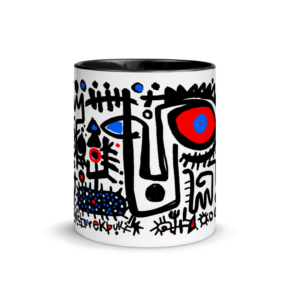 EYE SEE U Mug (color inside)