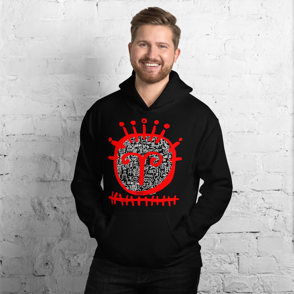 RED FACE 2 Unisex Hoodie