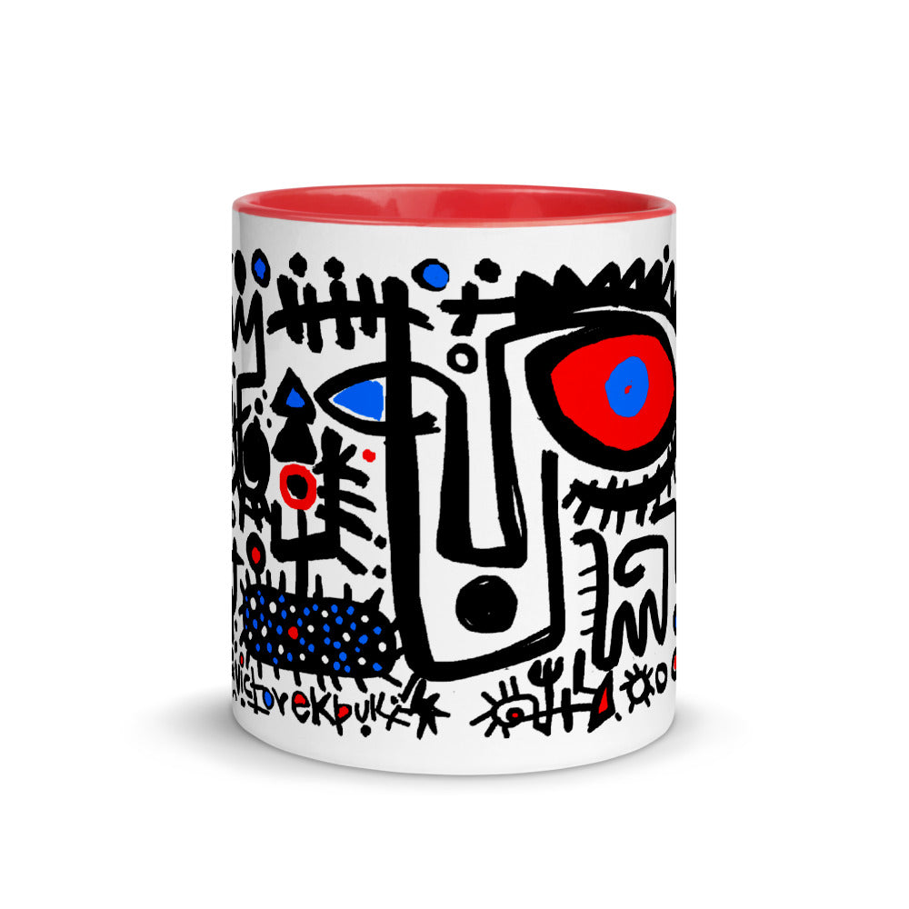 EYE SEE U Mug (color inside)