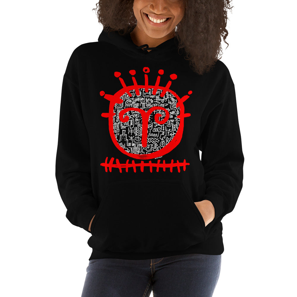 RED FACE 2 Unisex Hoodie