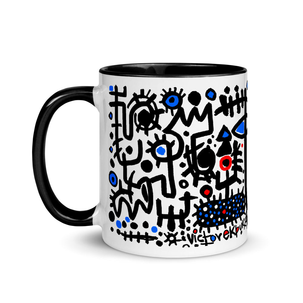 EYE SEE U Mug (color inside)
