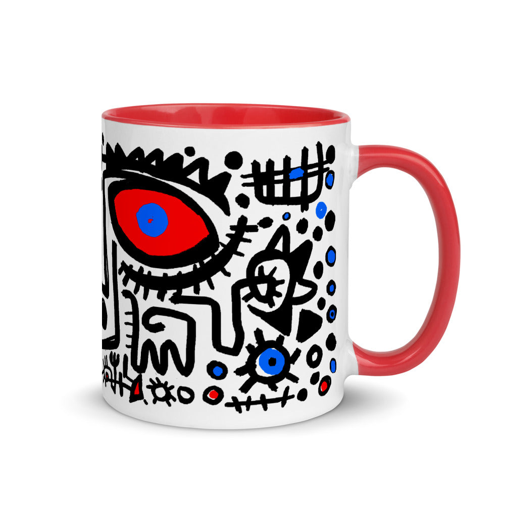EYE SEE U Mug (color inside)