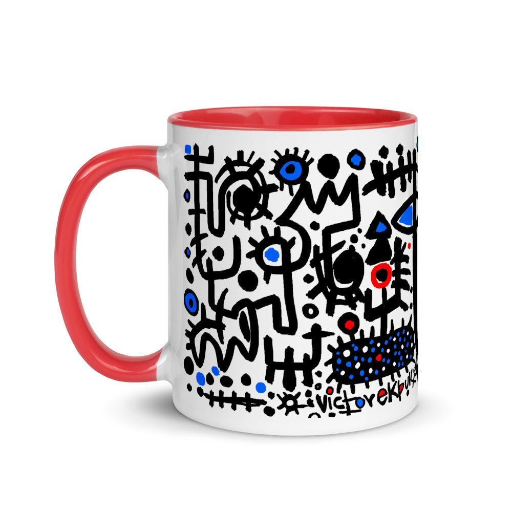 EYE SEE U Mug (color inside)