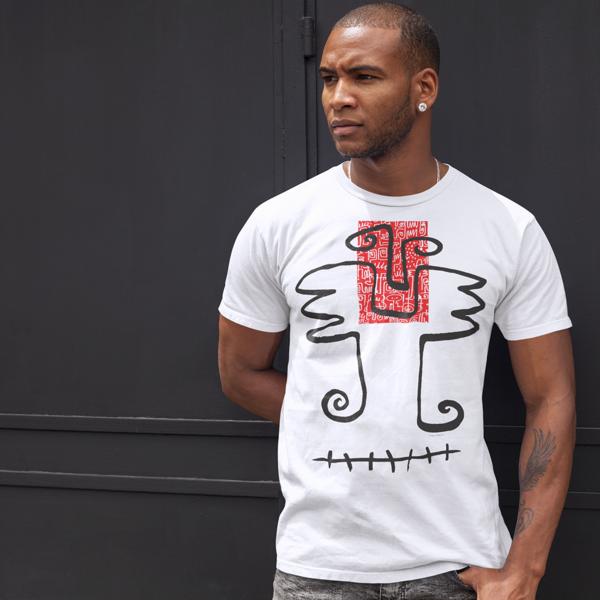 Victor Ekpuk, T-shirt, nsibidi, art wear