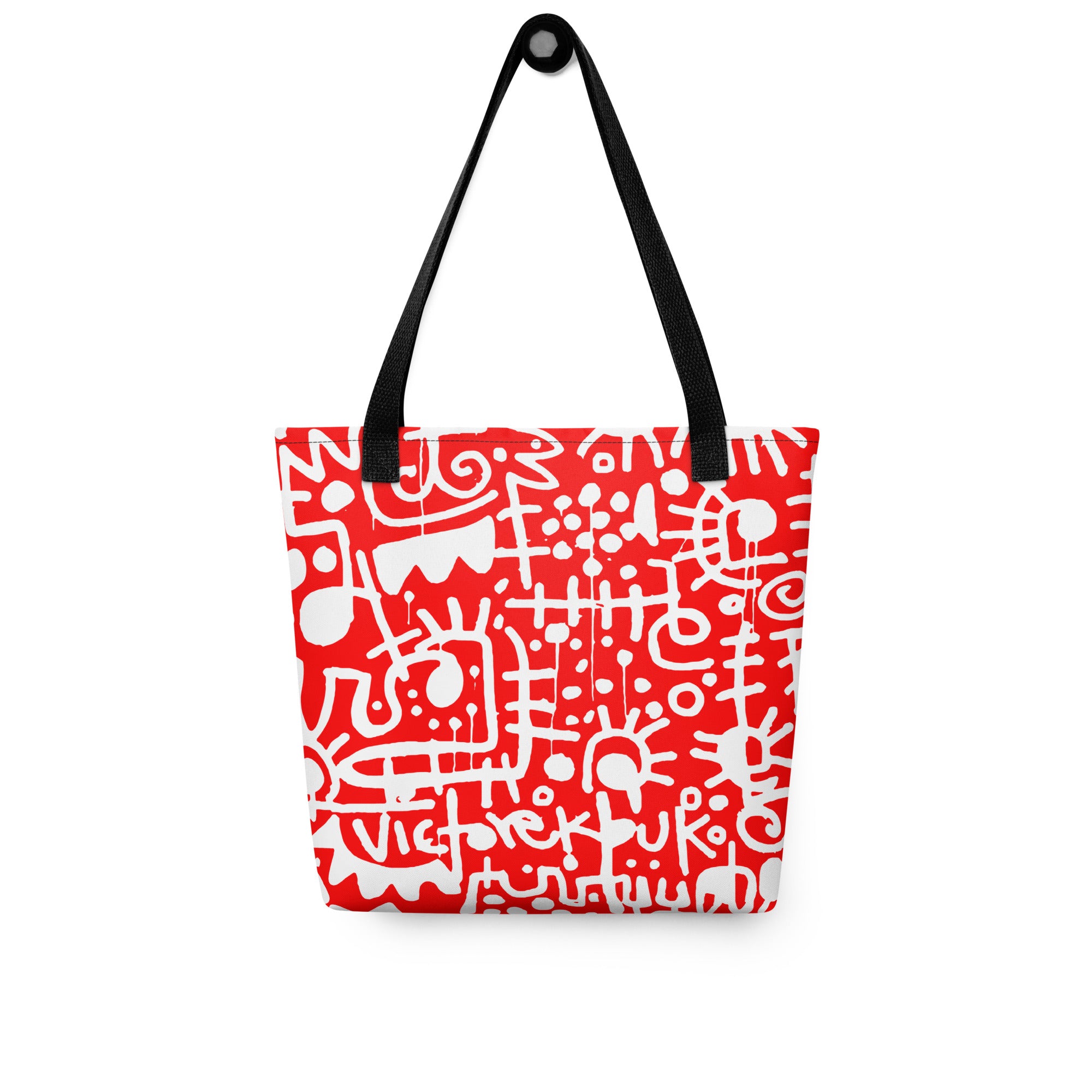 INK SPLASH (white/red) Tote bag