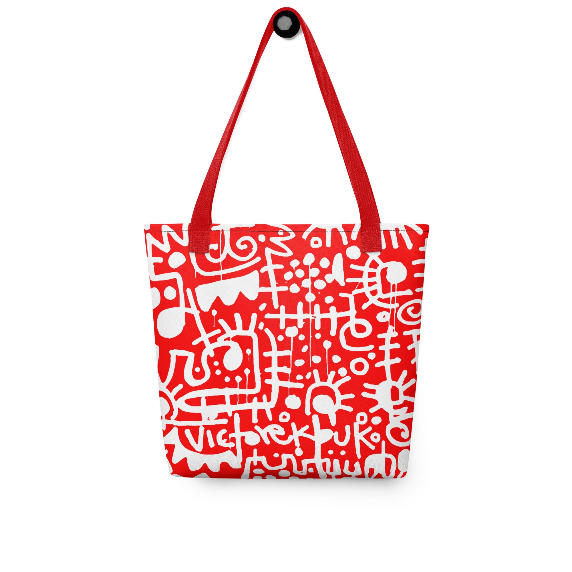 INK SPLASH (white/red) Tote bag