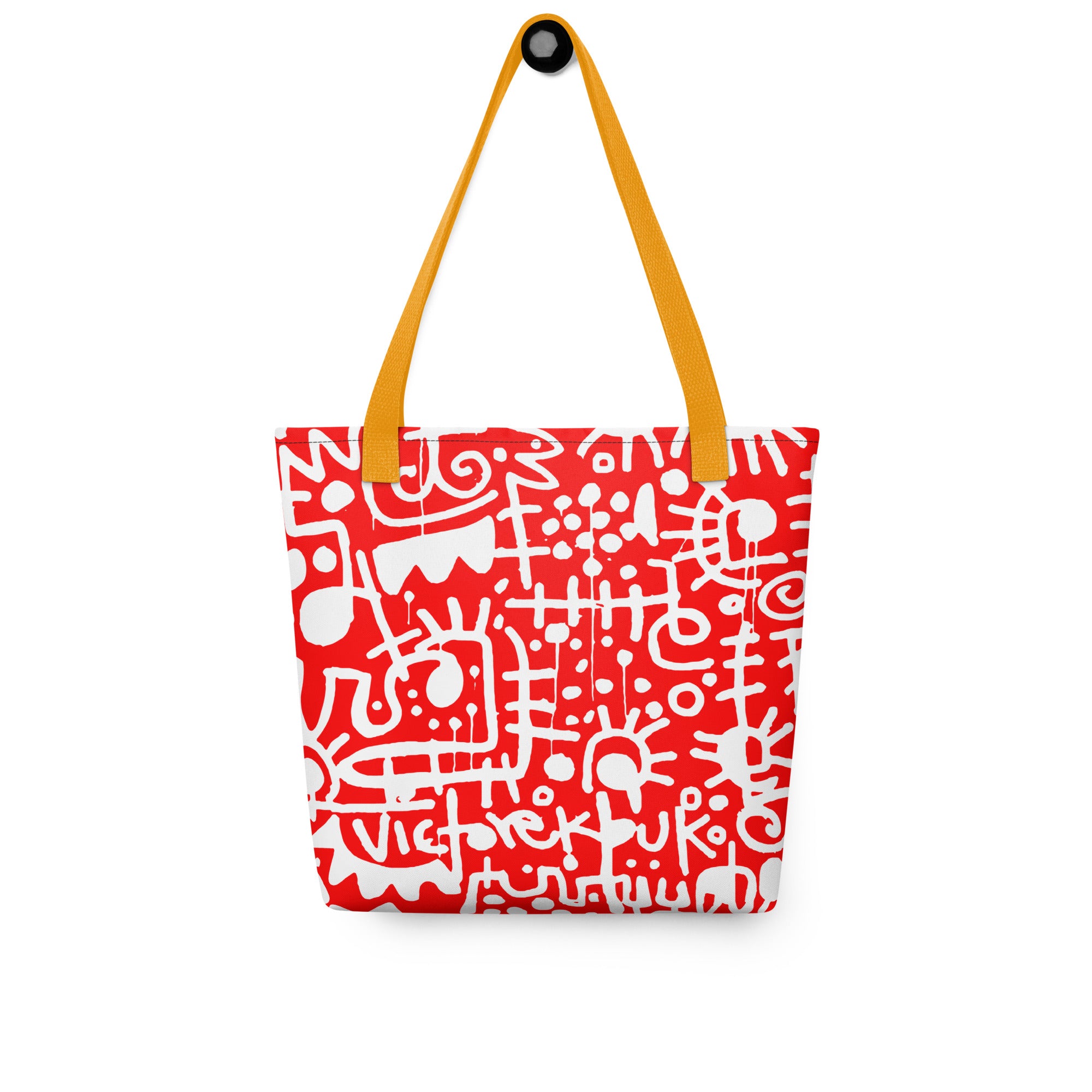 INK SPLASH (white/red) Tote bag