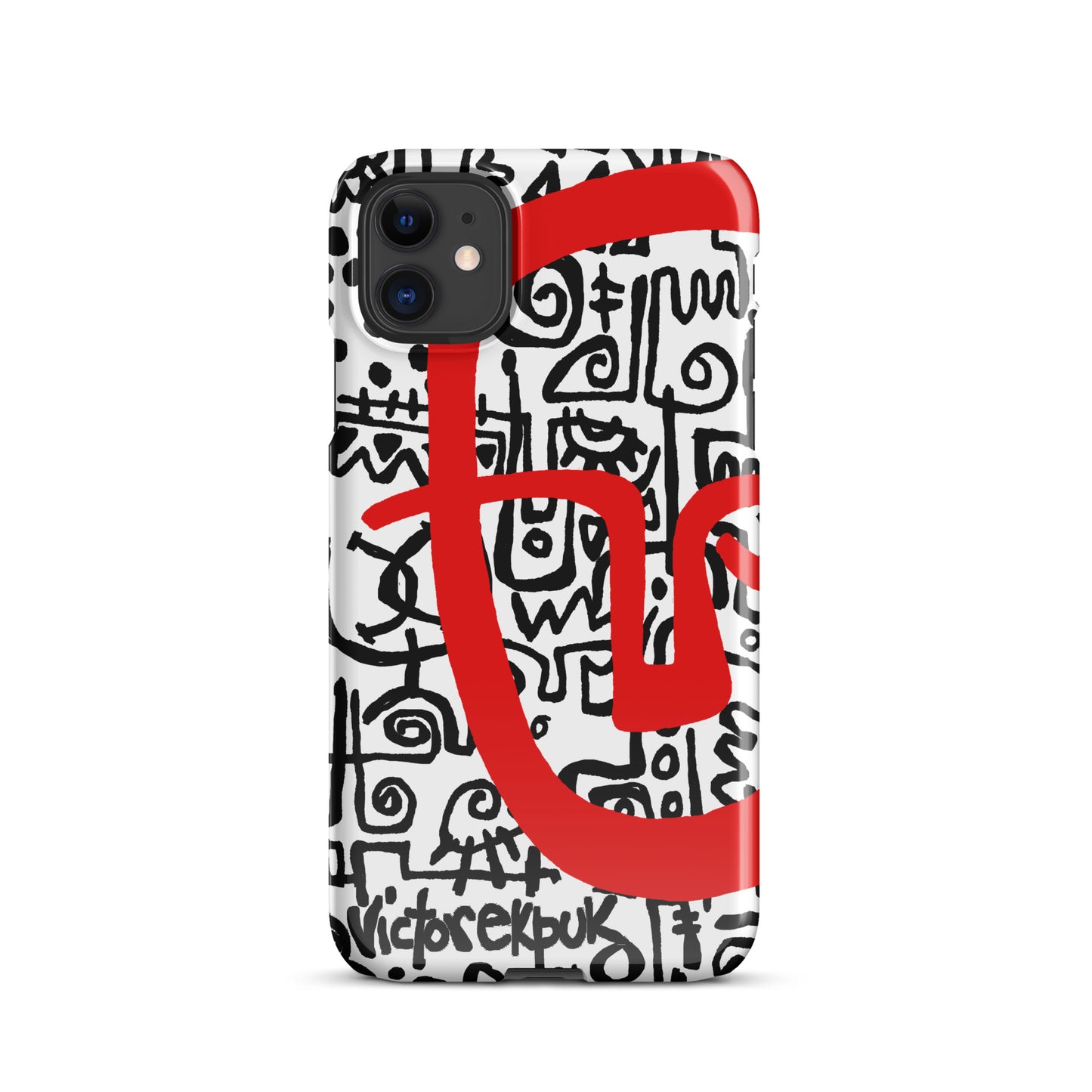Mask White Snap case for iPhone®