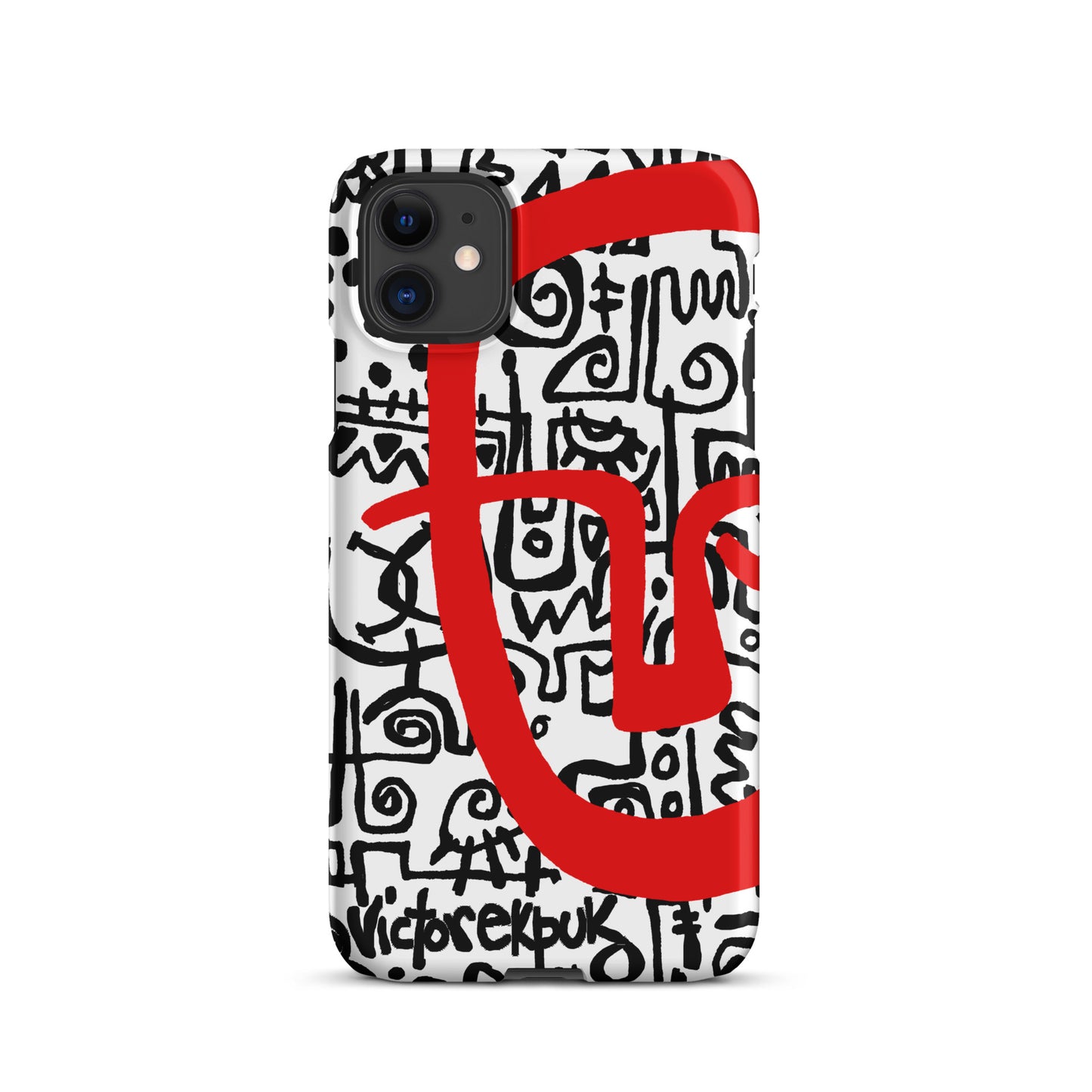 Mask White Snap case for iPhone®