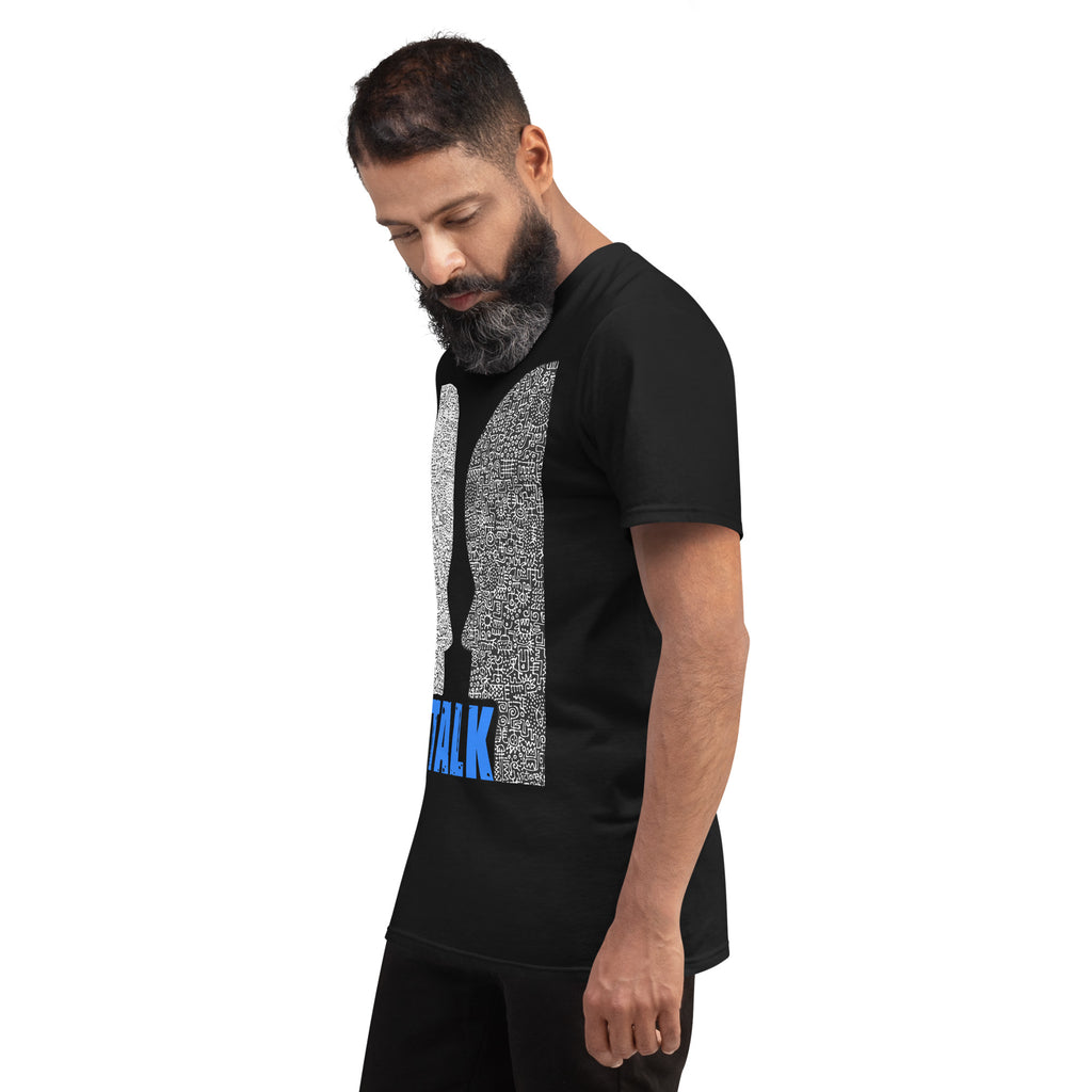 TALK unisex short-sleeve T-Shirt  (Regular fit)