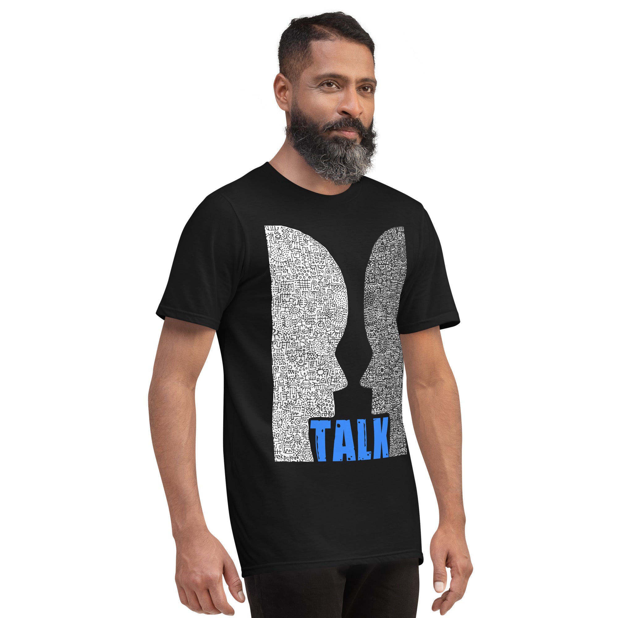 TALK unisex short-sleeve T-Shirt  (Regular fit)
