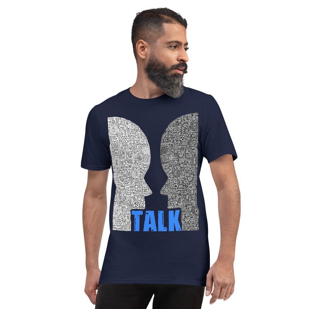 TALK unisex short-sleeve T-Shirt  (Regular fit)