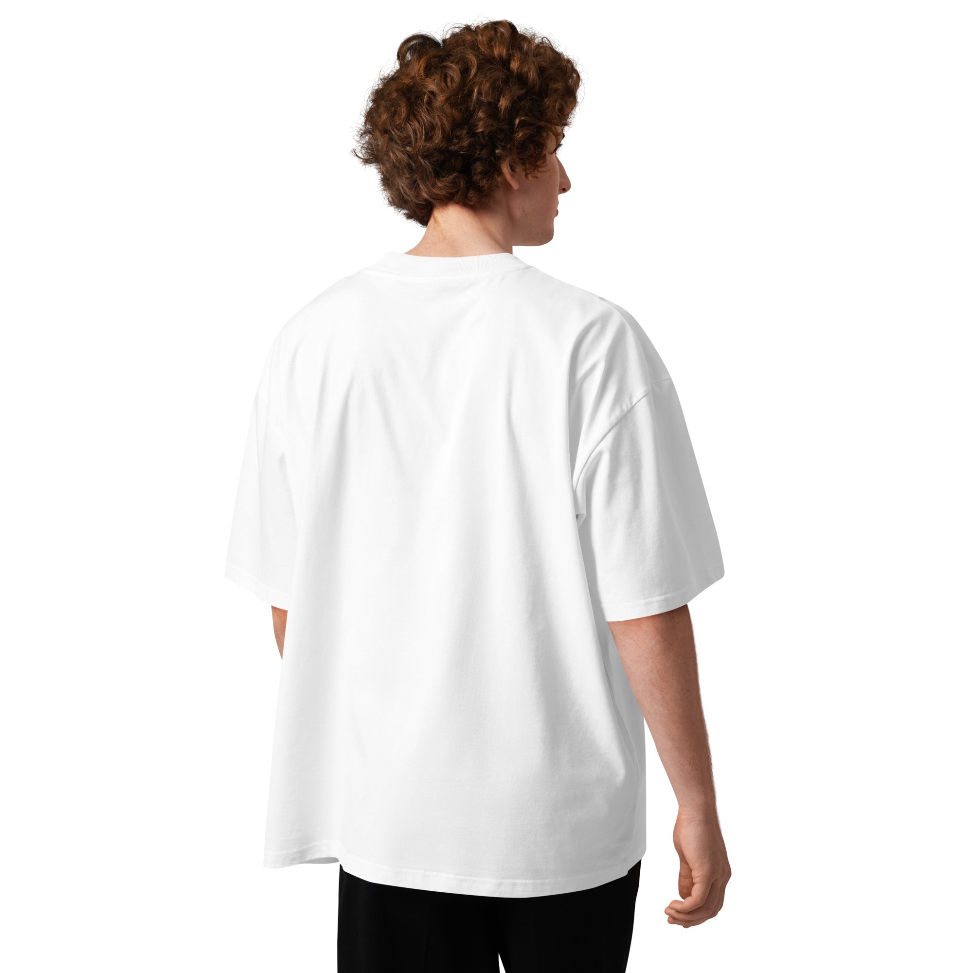 ANODA RULA Unisex organic oversized high neck t-shirt