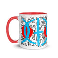 LUV Mug with Color Inside