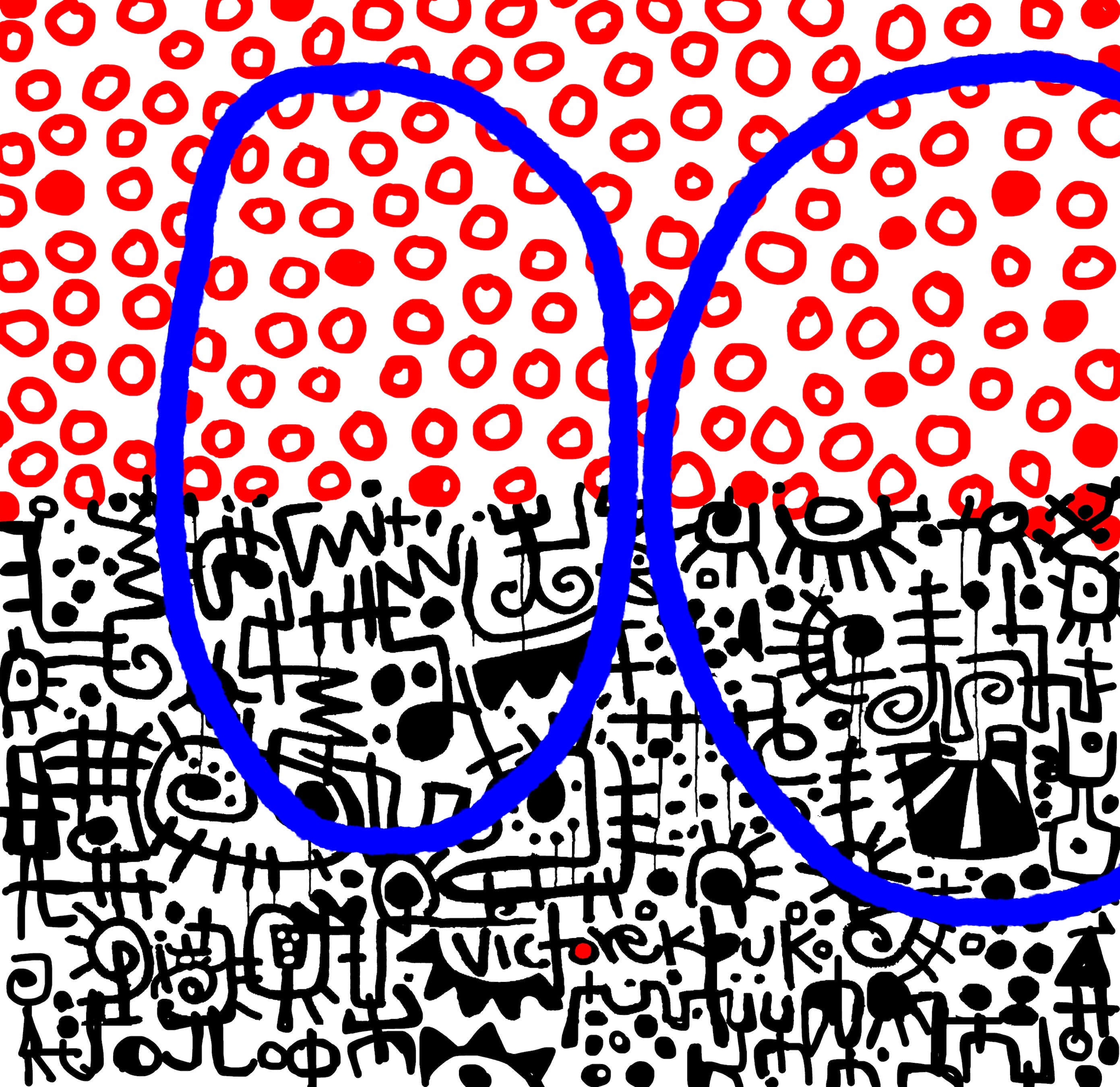 RED DOT SCARF