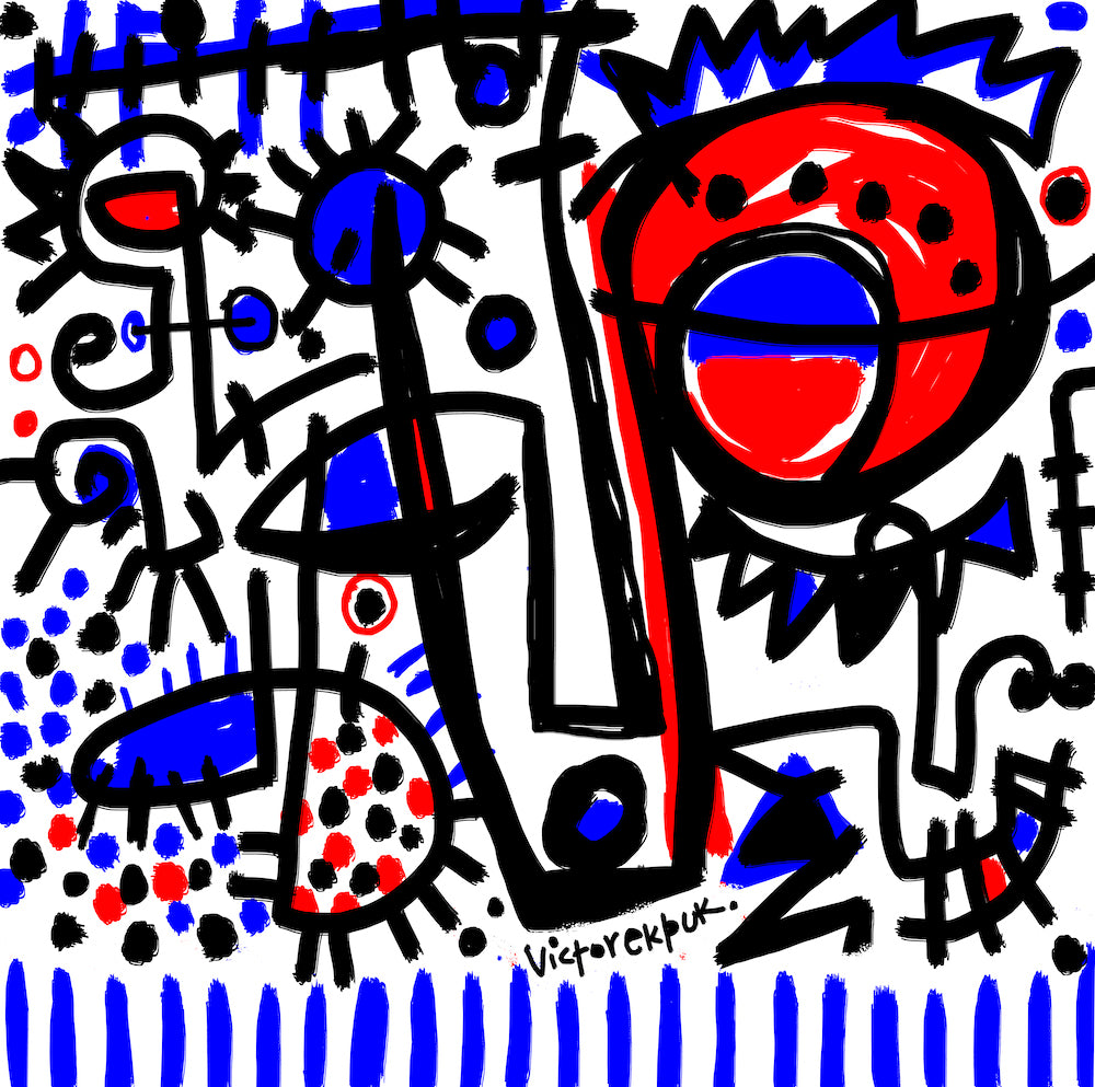 BLU RED Scarf