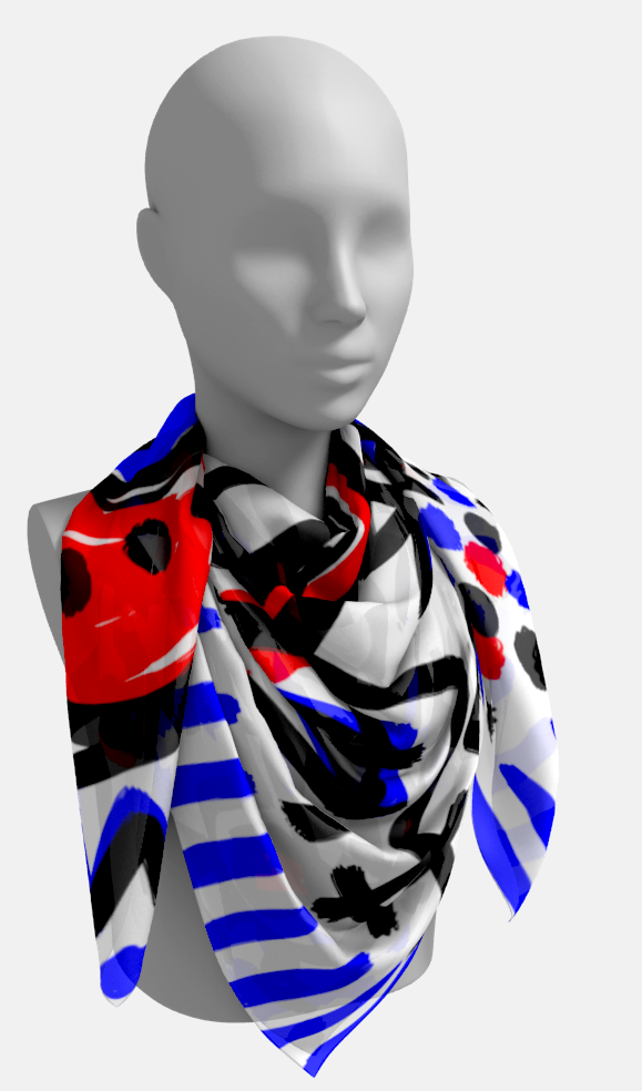 BLU RED Scarf