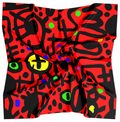RED scarf